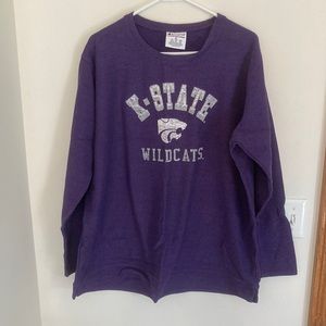 XL Champion Brand K State Wildcats Long Sleeve